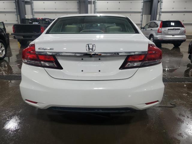 19XFB2F50DE045407 - 2013 HONDA CIVIC LX Blanco foto 6
