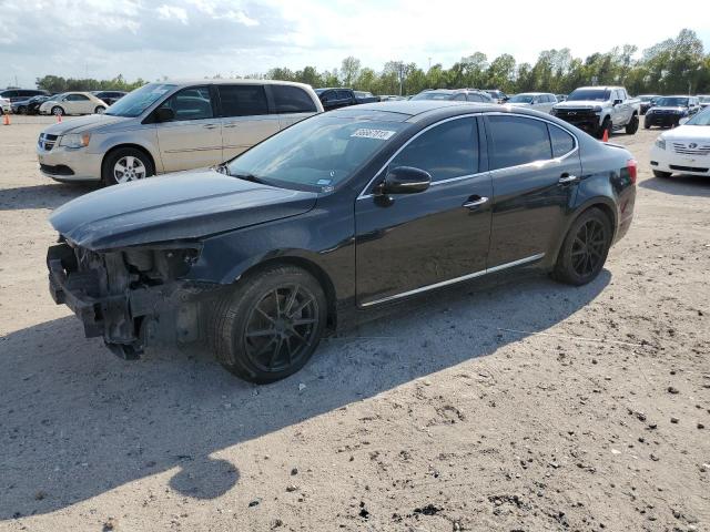 KNALN4D78E5136235 - 2014 KIA CADENZA PREMIUM BLACK photo 1