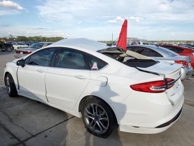 3FA6P0H7XHR214373 - 2017 FORD FUSION SE WHITE photo 2