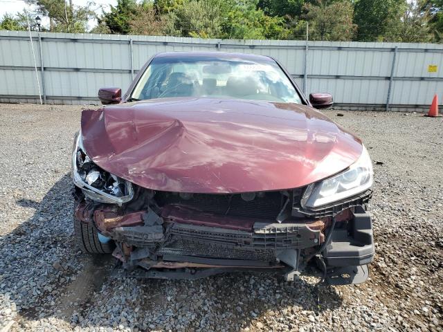 1HGCR2F84GA169472 - 2016 HONDA ACCORD EXL MAROON photo 5