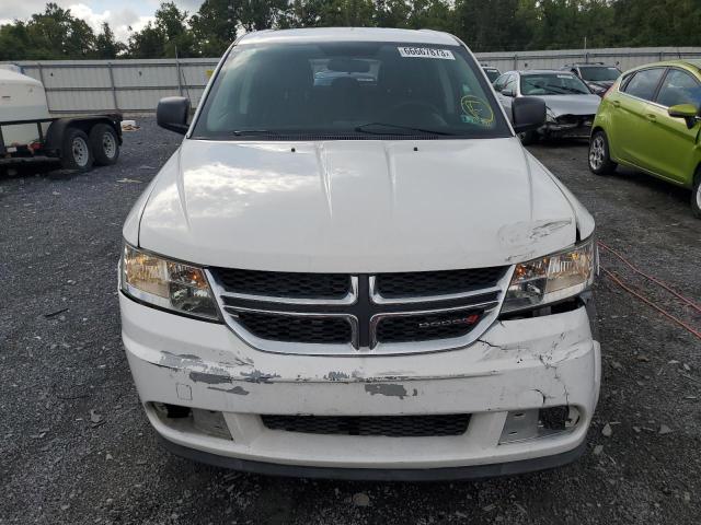 3C4PDCAB1DT501055 - 2013 DODGE JOURNEY SE WHITE photo 5