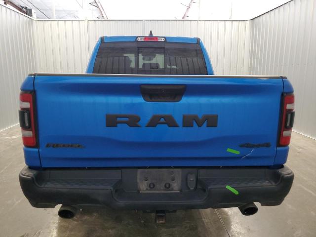 1C6SRFLT6NN155807 - 2022 RAM 1500 REBEL BLUE photo 6