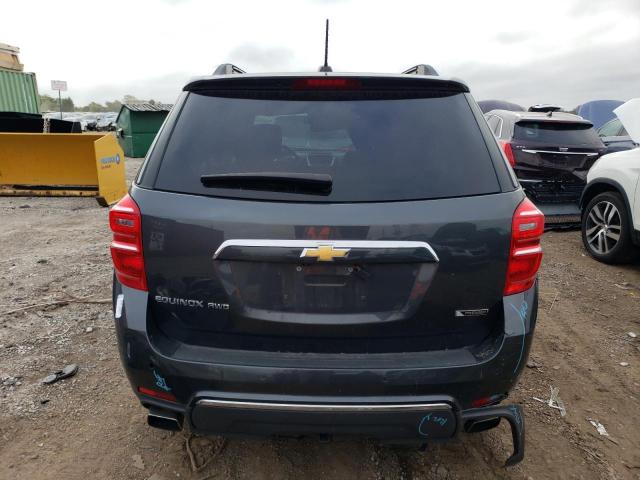 2GNFLGE37H6236006 - 2017 CHEVROLET EQUINOX PREMIER GRAY photo 6