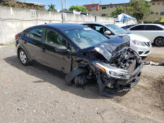 3KPFK4A73HE111720 - 2017 KIA FORTE LX BLACK photo 4