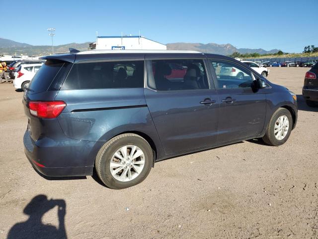 KNDMB5C12G6085315 - 2016 KIA SEDONA LX BLACK photo 3