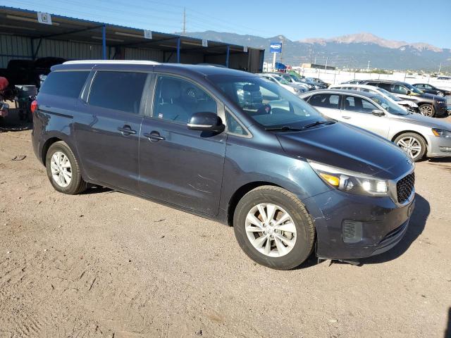 KNDMB5C12G6085315 - 2016 KIA SEDONA LX BLACK photo 4