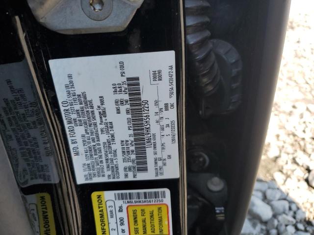 1LN6L9HK5H5612250 - 2017 LINCOLN CONTINENTA BLACK photo 12