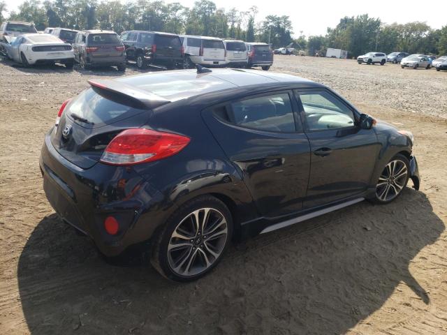 KMHTC6AEXGU291929 - 2016 HYUNDAI VELOSTER TURBO BLACK photo 3