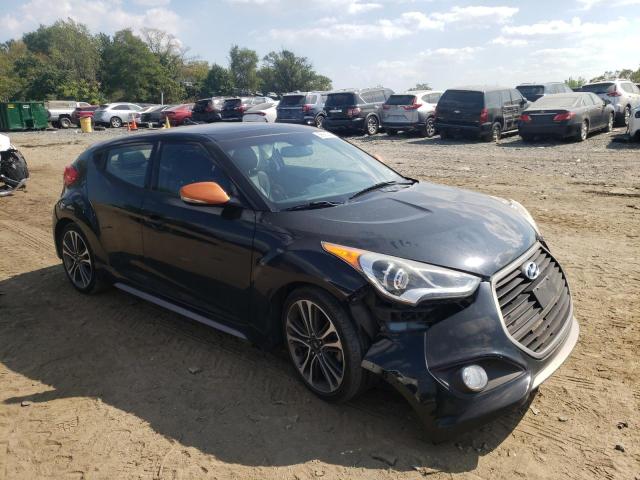 KMHTC6AEXGU291929 - 2016 HYUNDAI VELOSTER TURBO BLACK photo 4