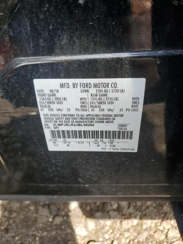 2LMPJ8LR2JBL50282 - 2018 LINCOLN MKX RESERVE Siyah fotoğraf 12