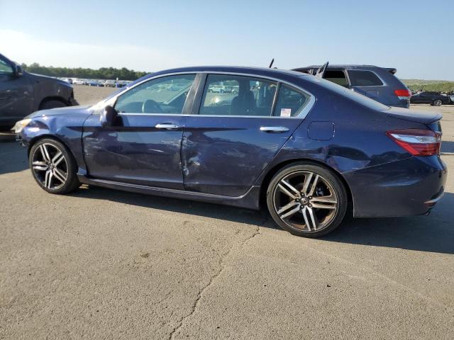 1HGCR2F15HA202662 - 2017 HONDA ACCORD SPORT SPECIAL EDITION BLUE photo 2