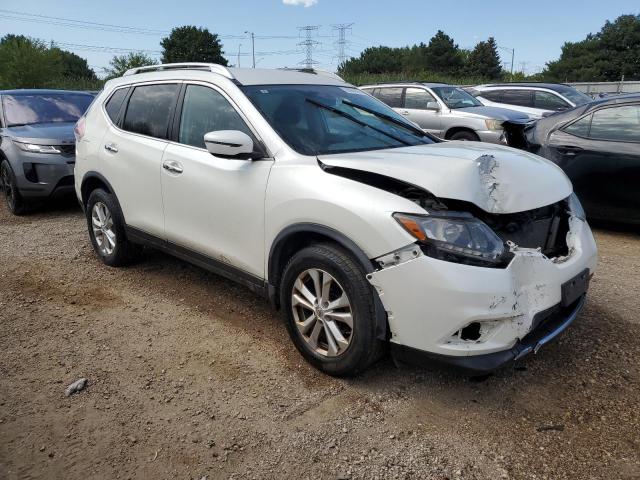 KNMAT2MT8GP599758 - 2016 NISSAN ROGUE S WHITE photo 4