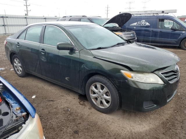 4T4BF3EK7BR092885 - 2011 TOYOTA CAMRY BASE GREEN photo 4