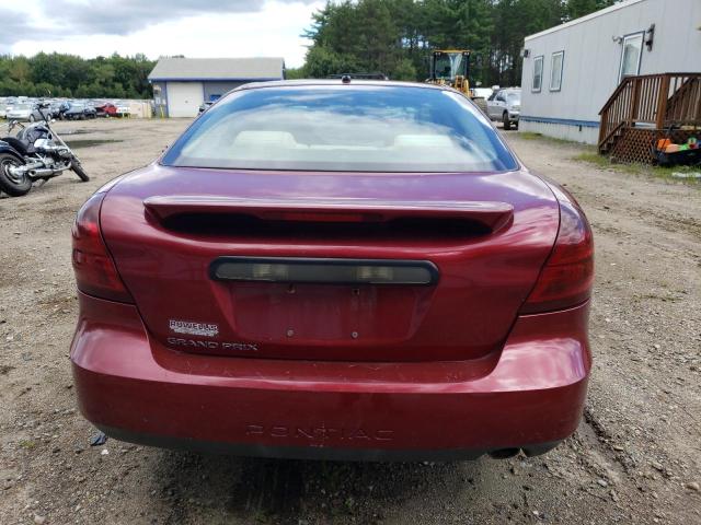 2G2WP552671187759 - 2007 PONTIAC GRAND PRIX RED photo 6