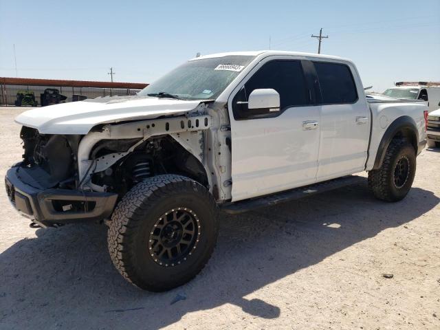 1FTFW1RG4KFC95957 - 2019 FORD F150 RAPTOR WHITE photo 1