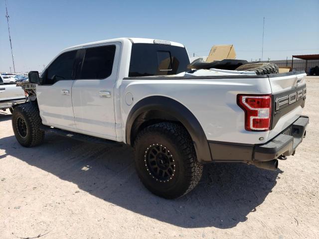 1FTFW1RG4KFC95957 - 2019 FORD F150 RAPTOR WHITE photo 2