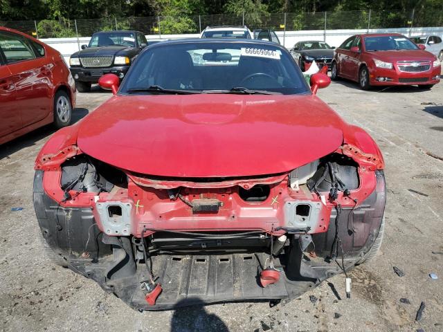 JM1NC25F360103296 - 2006 MAZDA MX-5 MIATA RED photo 5