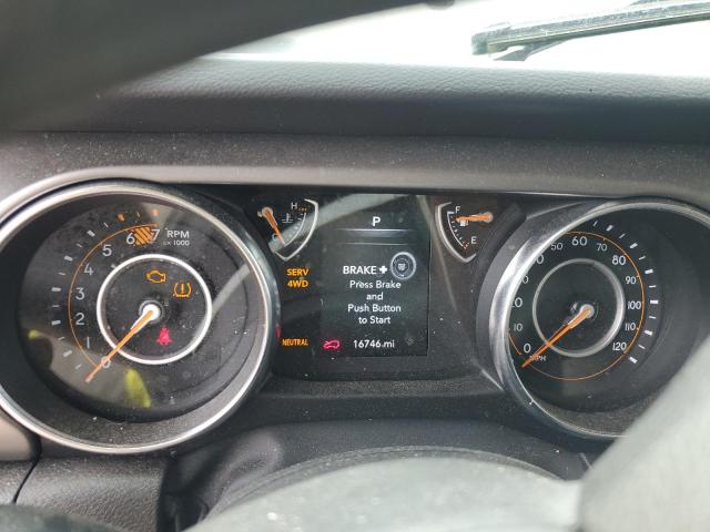 1C4HJXDN6PW678046 - 2023 JEEP WRANGLER SPORT 灰色 照片 9