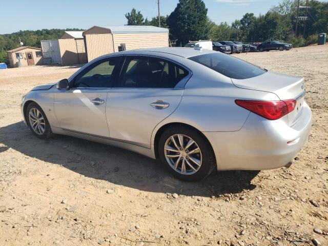 JN1BV7AP7EM682022 - 2014 INFINITI Q50 BASE SILVER photo 2