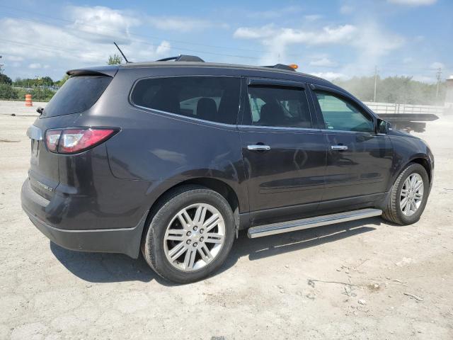 1GNKRGKDXEJ153775 - 2014 CHEVROLET TRAVERSE LT GRAY photo 3