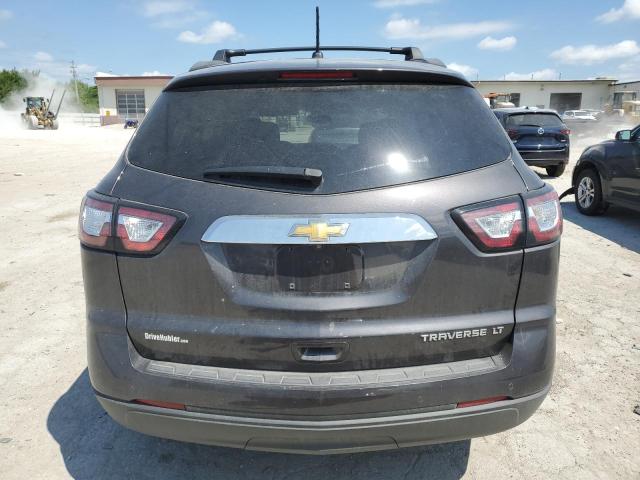 1GNKRGKDXEJ153775 - 2014 CHEVROLET TRAVERSE LT GRAY photo 6