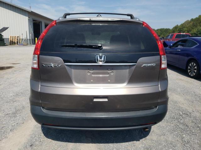 5J6RM4H73CL081125 - 2012 HONDA CR-V EXL GRAY photo 6