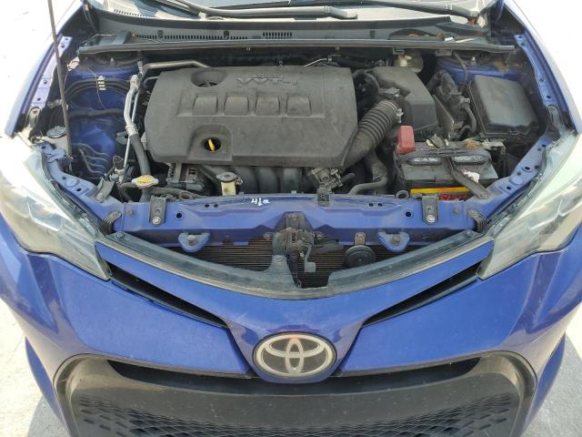 2T1BURHE8HC794569 - 2017 TOYOTA COROLLA L BLUE photo 11