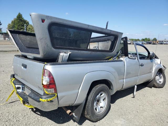 5TEUX4EN7AZ745774 - 2010 TOYOTA TACOMA ACCESS CAB ვერცხლისფერი ფოტო 3