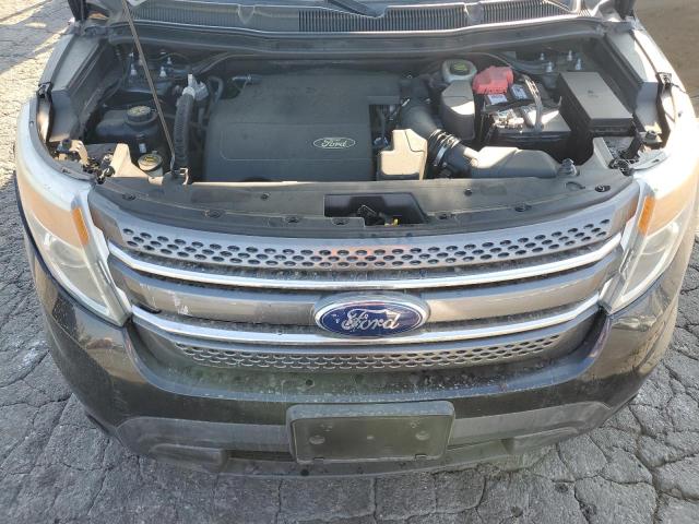 1FM5K7D89FGA03516 - 2015 FORD EXPLORER XLT შავი ფოტო 12