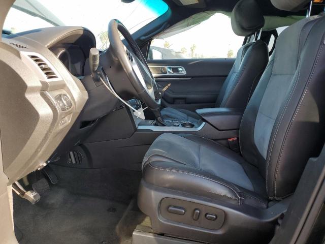 1FM5K7D89FGA03516 - 2015 FORD EXPLORER XLT შავი ფოტო 7