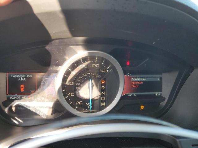 1FM5K7D89FGA03516 - 2015 FORD EXPLORER XLT შავი ფოტო 9