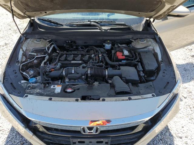 1HGCV1F50JA262847 - 2018 HONDA ACCORD EXL ოქროსფერი ფოტო 11