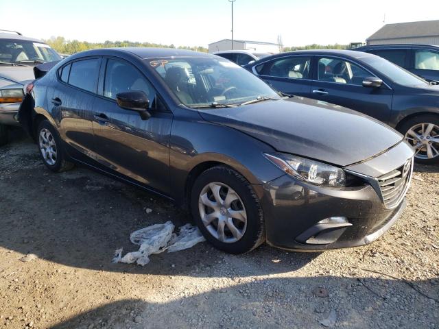 JM1BM1T7XE1147276 - 2014 MAZDA 3 SV GRAY photo 4