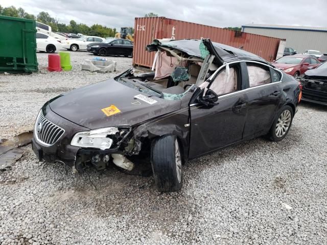 W04GN5EC9B1065632 - 2011 BUICK REGAL CXL BROWN photo 1