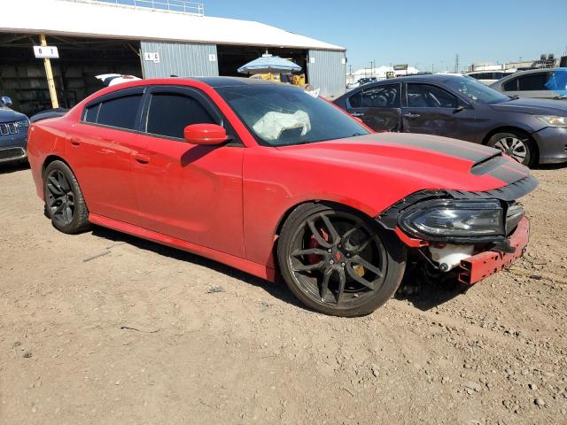 2C3CDXGJ0KH734777 - 2019 DODGE CHARGER SCAT PACK RED photo 4