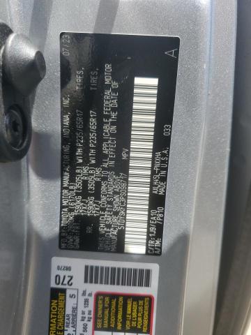 5TDYSKFC3PS098717 - 2023 TOYOTA SIENNA XLE 银色 照片 13