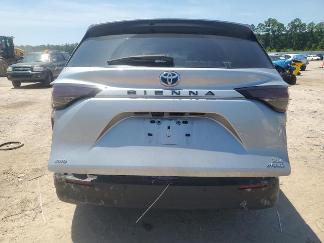 5TDYSKFC3PS098717 - 2023 TOYOTA SIENNA XLE 银色 照片 6