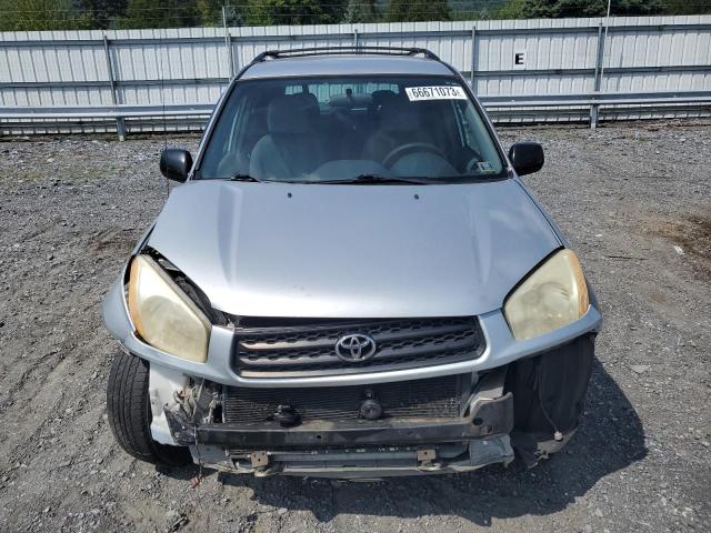 JTEHH20V430246701 - 2003 TOYOTA RAV4 SILVER photo 5