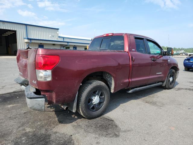 5TBBT54177S455749 - 2007 TOYOTA TUNDRA DOUBLE CAB SR5 MAROON photo 3