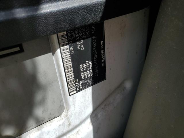 WD3PE8DBXFP124958 - 2015 MERCEDES-BENZ SPRINTER 2500 WHITE photo 13