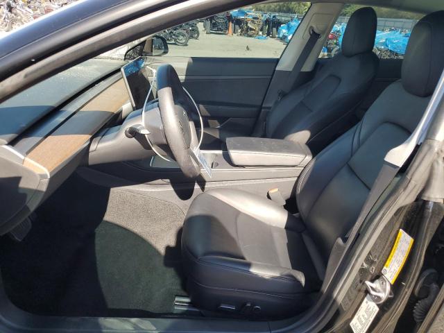5YJ3E1EA0MF917355 - 2021 TESLA MODEL 3 BLACK photo 7