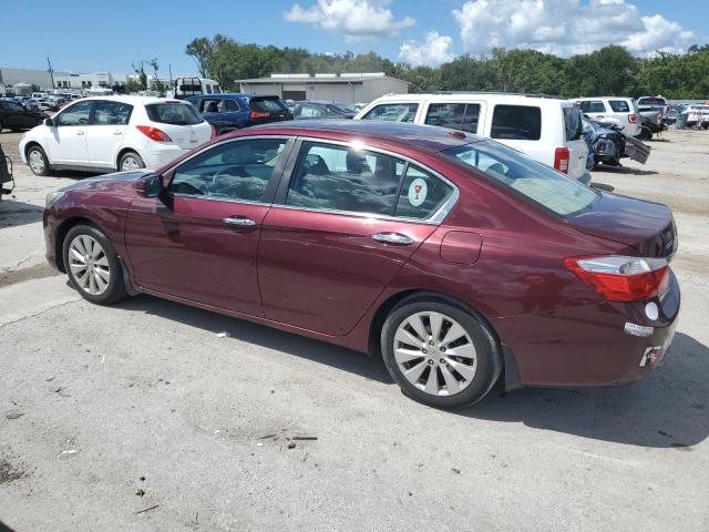 1HGCR2F80EA157445 - 2014 HONDA ACCORD EXL BURGUNDY photo 2