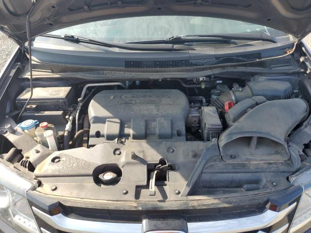 5FNRL5H62FB128724 - 2015 HONDA ODYSSEY EXL GRAY photo 12