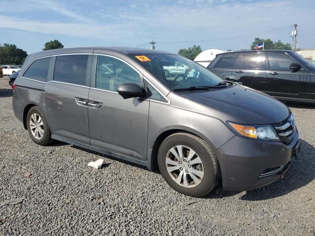 5FNRL5H62FB128724 - 2015 HONDA ODYSSEY EXL GRAY photo 4