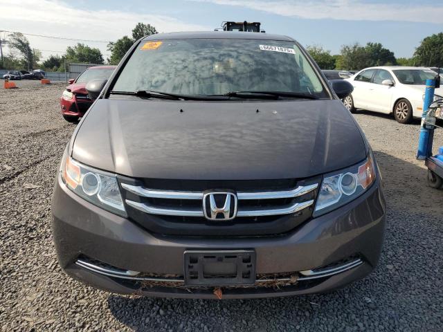 5FNRL5H62FB128724 - 2015 HONDA ODYSSEY EXL GRAY photo 5