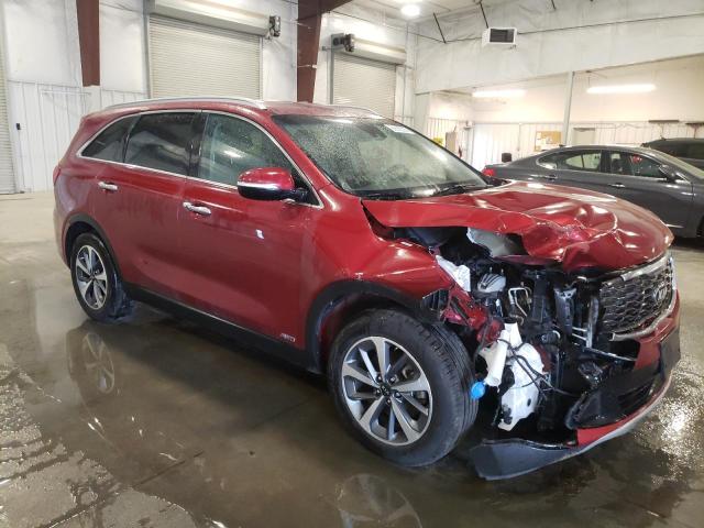 5XYPHDA57KG537258 - 2019 KIA SORENTO EX MAROON photo 4