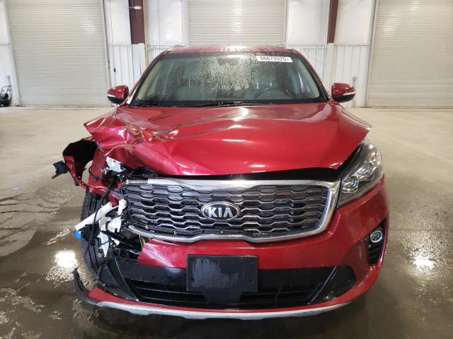 5XYPHDA57KG537258 - 2019 KIA SORENTO EX MAROON photo 5
