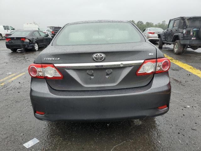 JTDBU4EE3B9142401 - 2011 TOYOTA COROLLA BASE GRAY photo 6