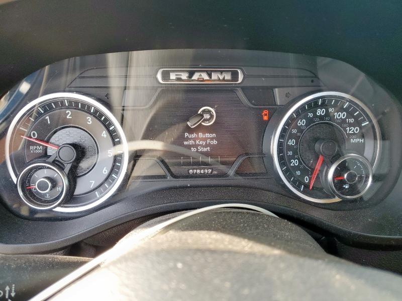 1C6SRFFT3LN200386 - 2020 RAM 1500 BIG HORN/LONE STAR BLUE photo 9