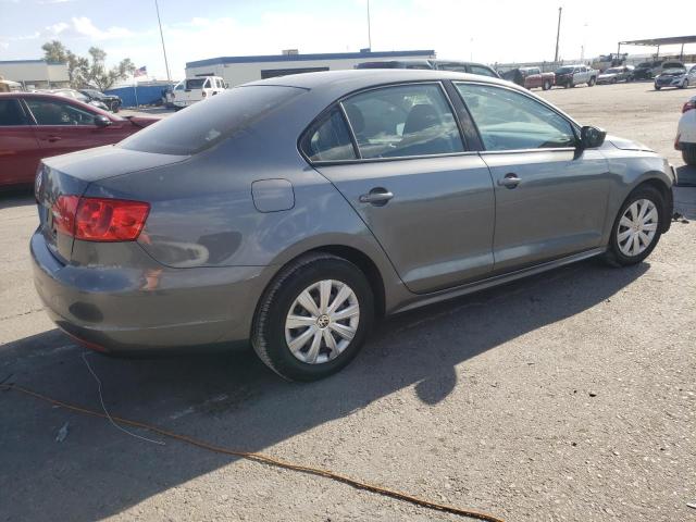 3VW2K7AJ3CM304411 - 2012 VOLKSWAGEN JETTA BASE 灰色 照片 3